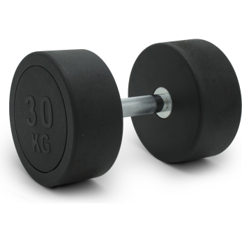 Гантель UNIX FIT PRO круглая обрезиненная 30 кг